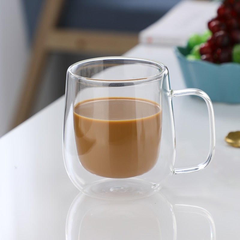 Double Wall High Borosilicate Glass Mug - Casatrail.com