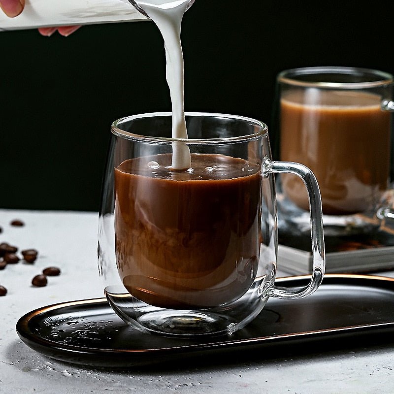 Double Wall High Borosilicate Glass Mug - Casatrail.com