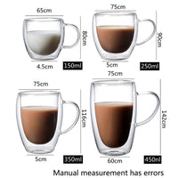 Thumbnail for Double Wall High Borosilicate Glass Mug - Casatrail.com