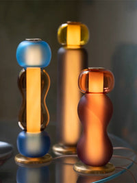 Thumbnail for Drift Bottle Table Lamp - Handcrafted Modern Eclectic Ambient Lighting