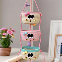 Thumbnail for Wall-mounted Storage Basket Dormitory Room Storage Rack