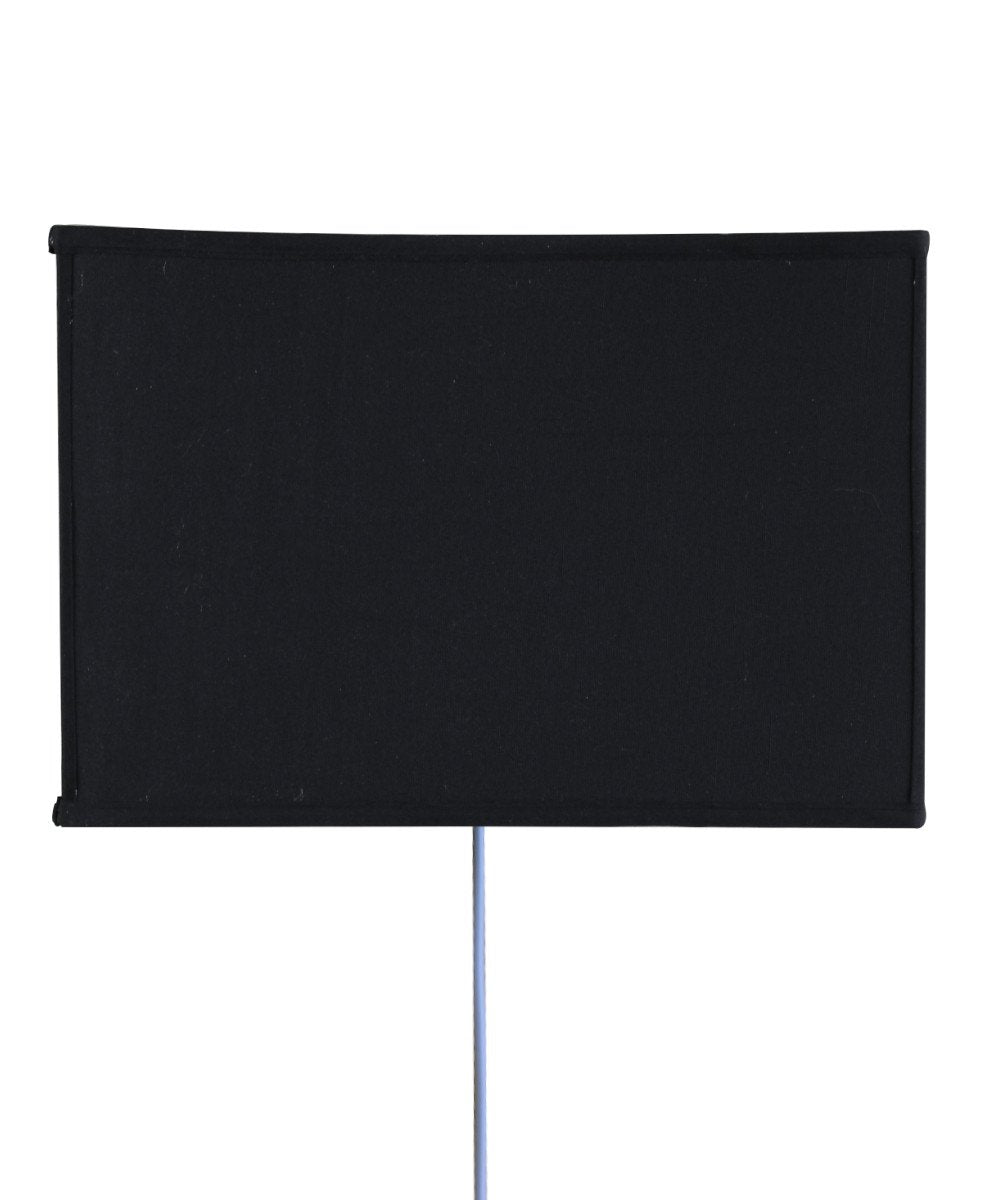 Floating Shade Plug-In Wall Light Black