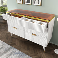 Thumbnail for Sideboard Cabinet Dresser With 6 Drawers