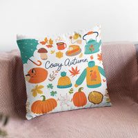Thumbnail for Cozy Autumn Kids Room Pillow Case