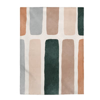 Thumbnail for Abstract Bars Blanket Plush Throw