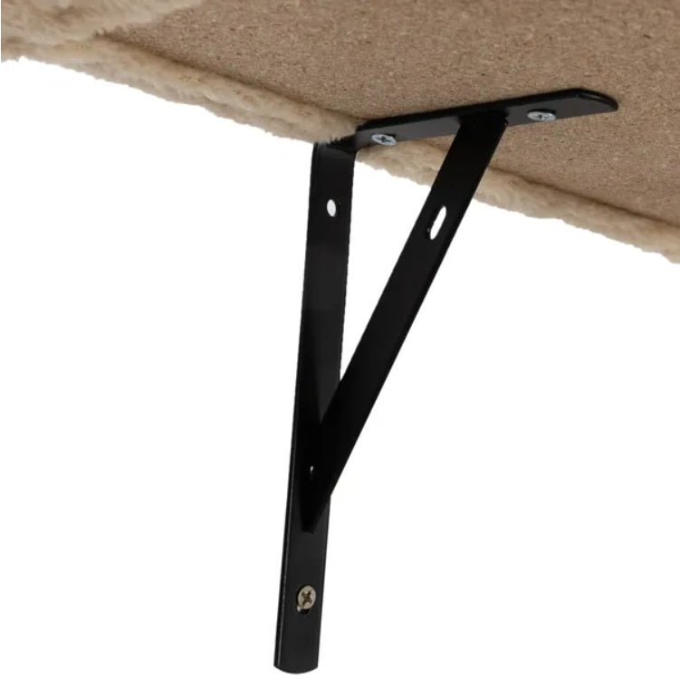 5 Pcs Wall Mounted Cat Climber Set With Scratching Posts