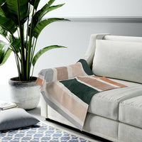 Thumbnail for Abstract Bars Blanket Plush Throw