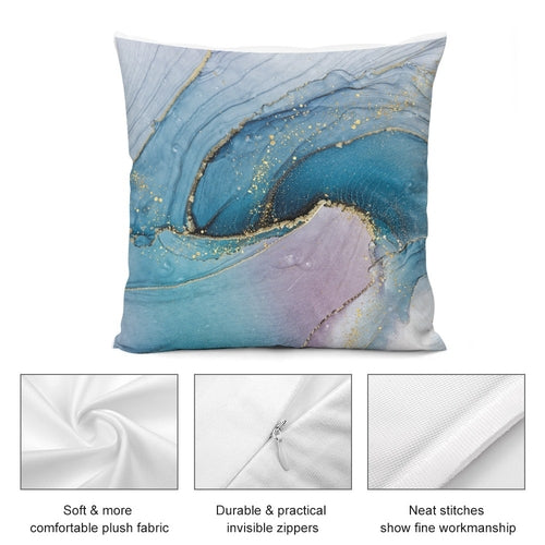 Plush pillow case Abstract Design