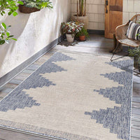Thumbnail for Djugun Blue Indoor & Outdoor Rug