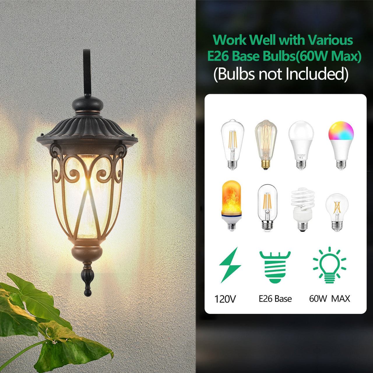 Classic Outdoor Wall Lantern