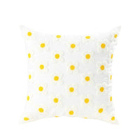 Thumbnail for Embroidered Flower Cushion Cover Linen - Casatrail.com