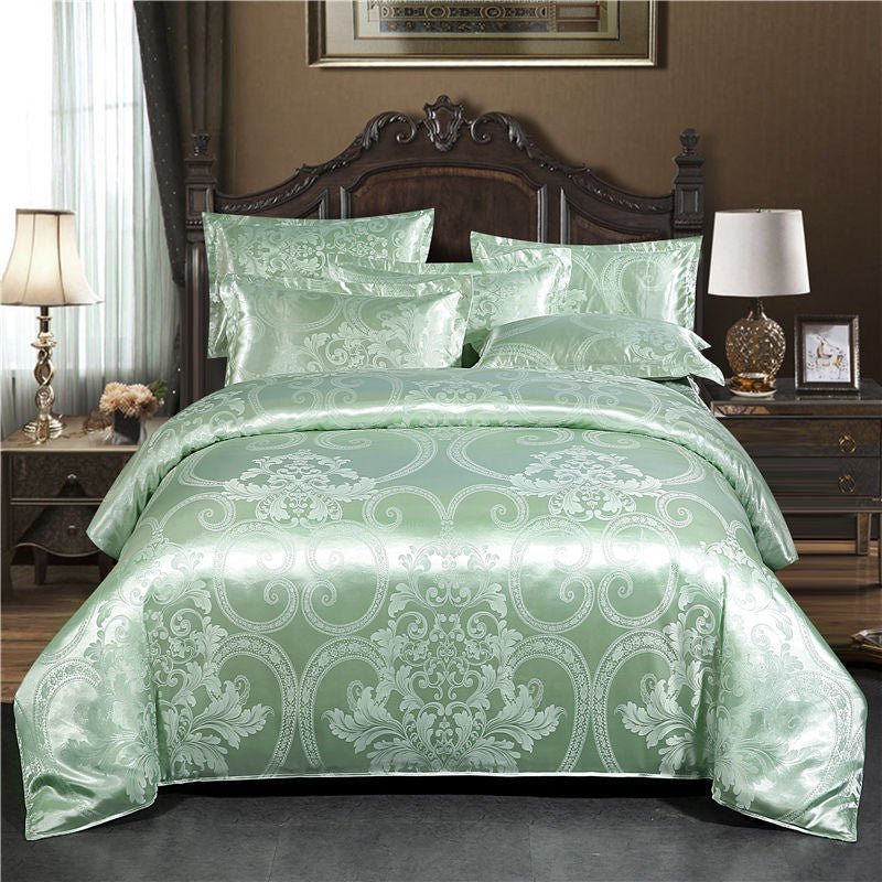 European Jacquard Quilt Cover for Single and Double Size Beds - Casatrail.com