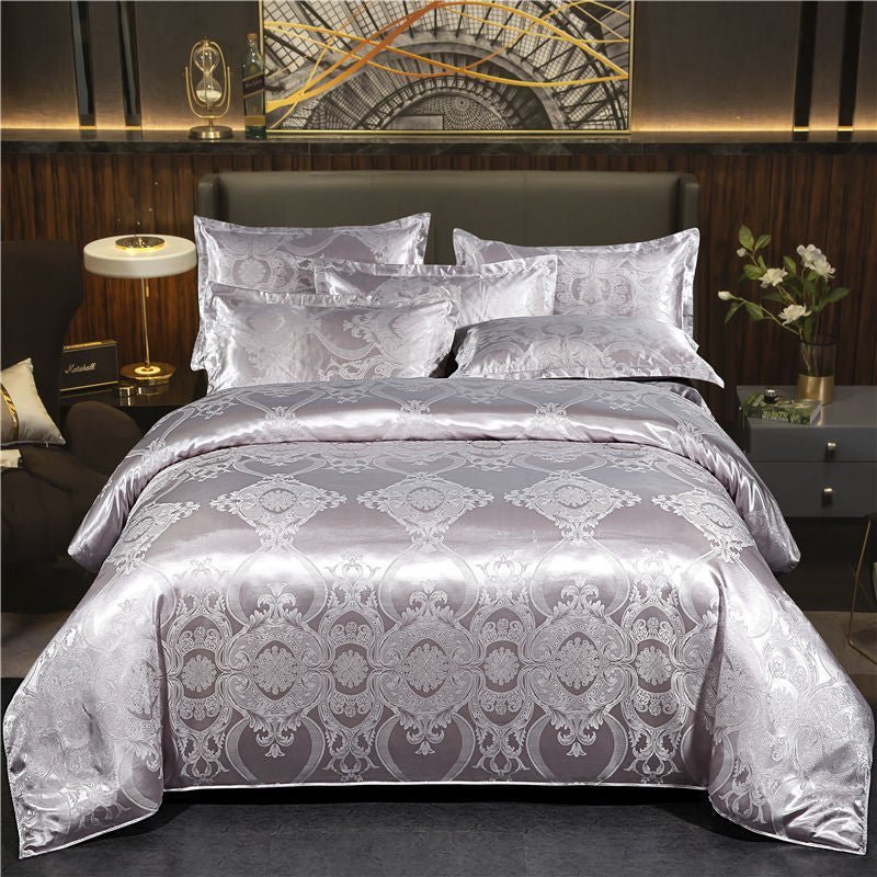 European Jacquard Quilt Cover for Single and Double Size Beds - Casatrail.com