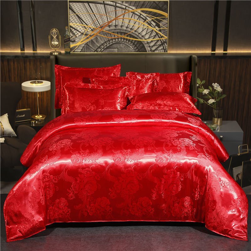 European Jacquard Quilt Cover for Single and Double Size Beds - Casatrail.com