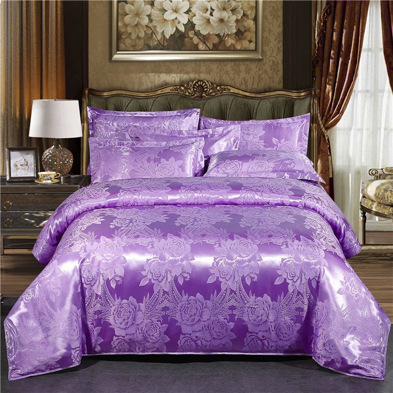 European Jacquard Quilt Cover for Single and Double Size Beds - Casatrail.com