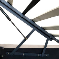 Thumbnail for King Upholstered Velvet Hydraulic Storage Bed With Reading Light