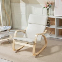 Thumbnail for Upholstered Lounge Chair Recliner With High Back And Headrest