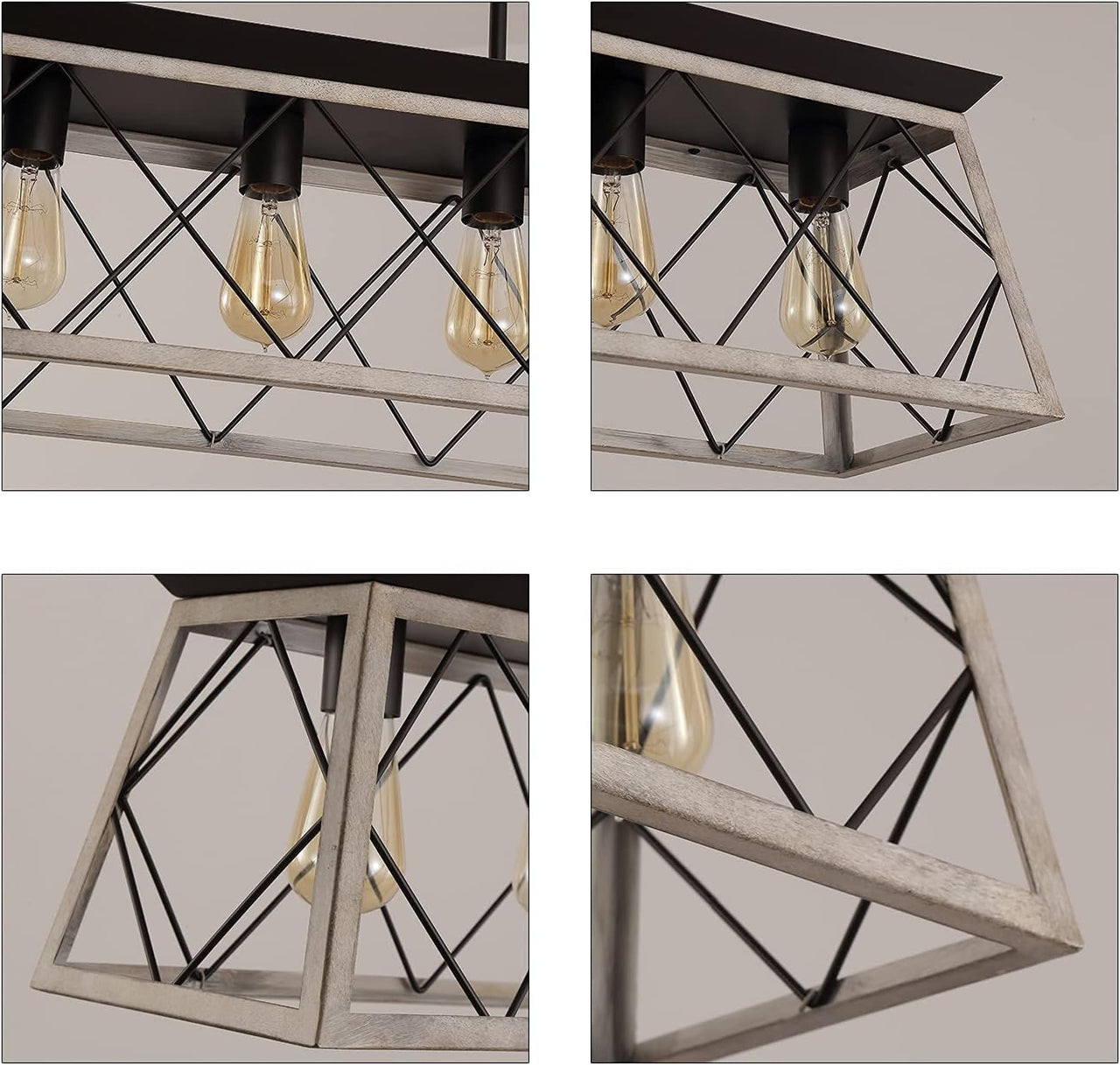Rustic 5-Light Vintage Chandelier