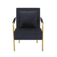 Thumbnail for Modern Velvet Accent Chair For Living Room