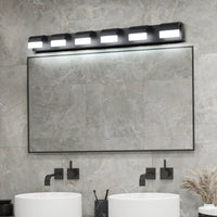 Thumbnail for Modern Bathroom Vanity Lighting 6-Light LED Over Mirror