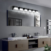 Thumbnail for Modern Bathroom Vanity Lighting 6-Light LED Over Mirror