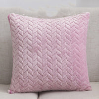 Thumbnail for Flannel Sofa Cushion Cover Throw Pillow - Casatrail.com