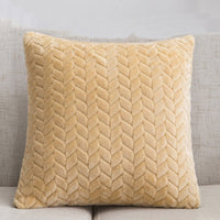 Thumbnail for Flannel Sofa Cushion Cover Throw Pillow - Casatrail.com