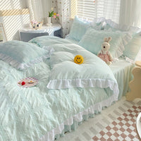 Thumbnail for Four - Piece Bedding Set with Quilt Cover - Casatrail.com