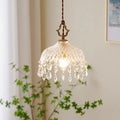 French Retro Indoor LED Chandelier with E14 Bulb