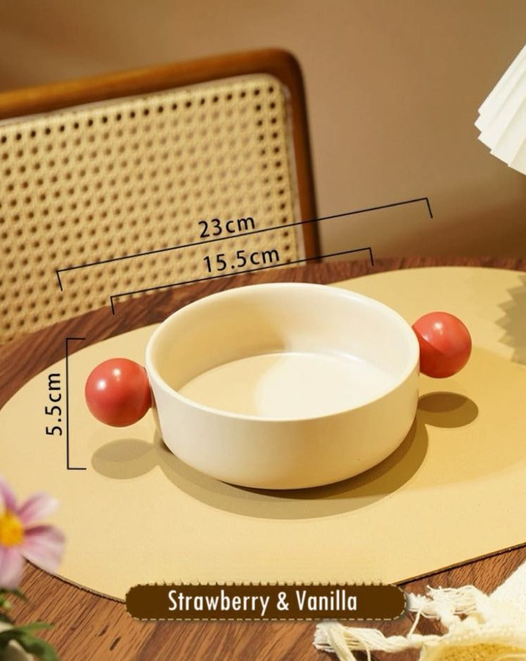 Cute Dopamine Whimsical Ceramic Dinnerware