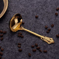 Gravy Ladle Set - 18/10 Gold Accent Stainless Steel