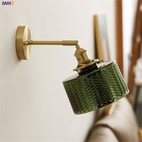 Thumbnail for Green Glass Nordic Wall Lamp - Casatrail.com