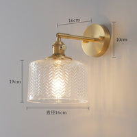 Thumbnail for Green Glass Nordic Wall Lamp - Casatrail.com