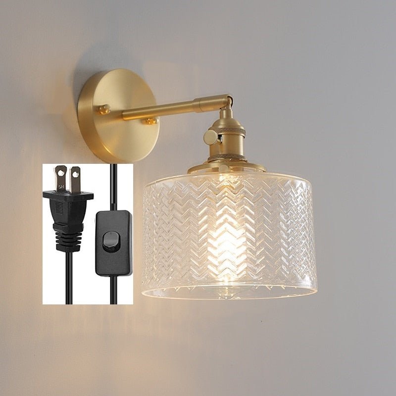 Green Glass Nordic Wall Lamp - Casatrail.com