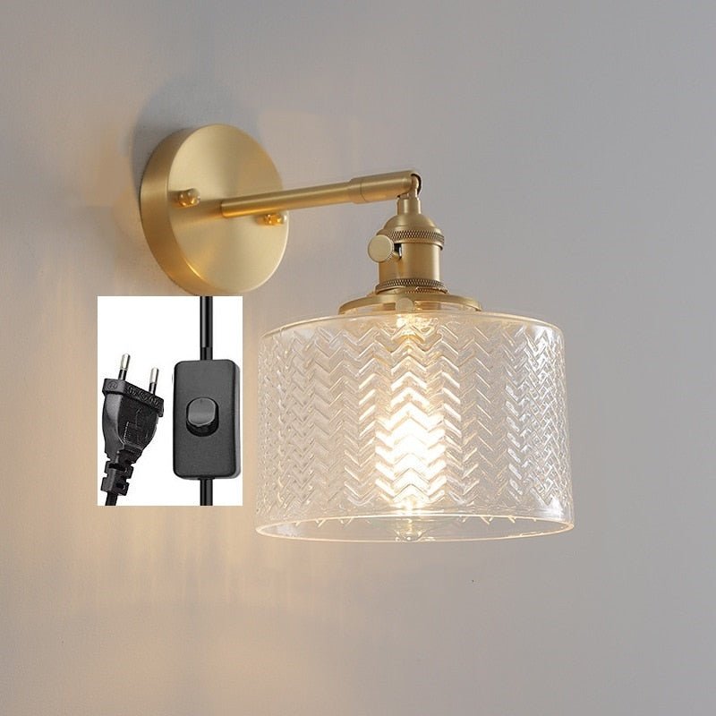Green Glass Nordic Wall Lamp - Casatrail.com