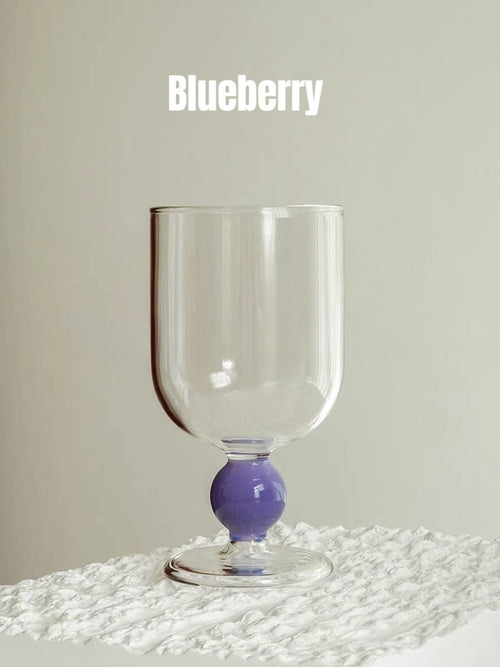 Gumballs Wine Glass Set