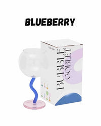 Thumbnail for Handblown Bubble Wine Glass