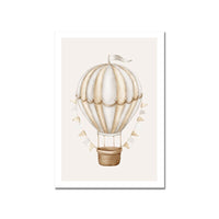 Thumbnail for Hot Air Balloon Bear Canvas Nursery Art - Casatrail.com