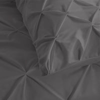 Thumbnail for Diamond Pintuck Duvet Cover Pillow Case Set in Full Size