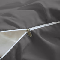 Thumbnail for Diamond Pintuck Duvet Cover Pillow Case Set in Full Size