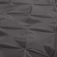 Thumbnail for Diamond Pintuck Duvet Cover Pillow Case Set in Full Size