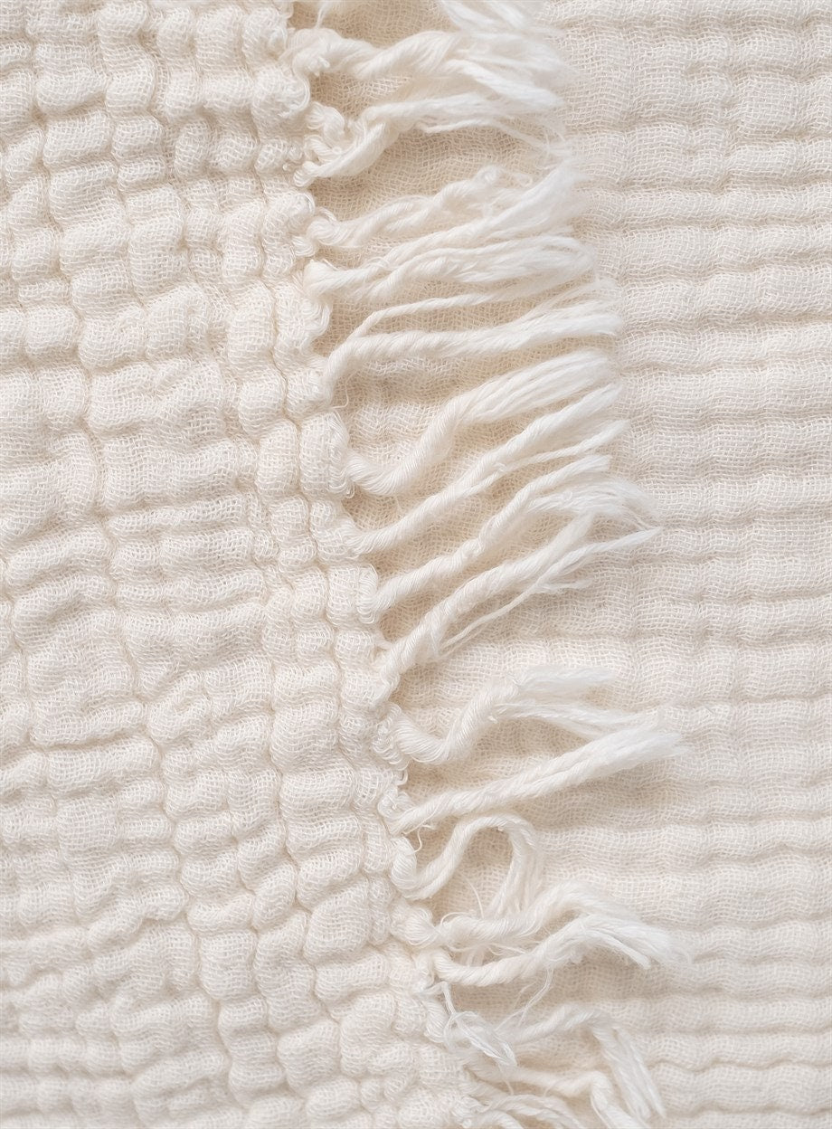 Cotton Boho Throw Blanket