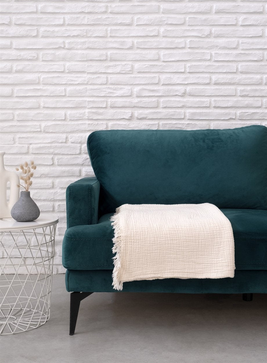Cotton Boho Throw Blanket