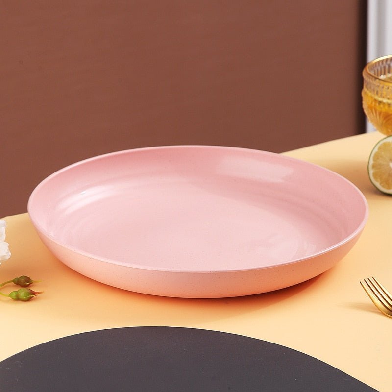 Inyahome Unbreakable Dinner Plates - Casatrail.com
