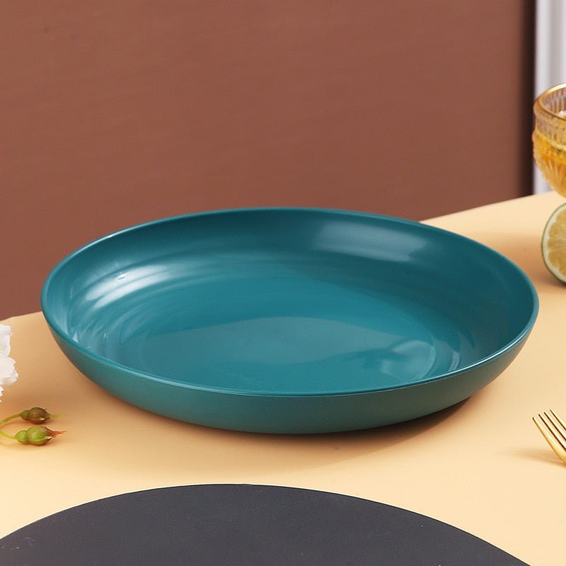 Inyahome Unbreakable Dinner Plates - Casatrail.com