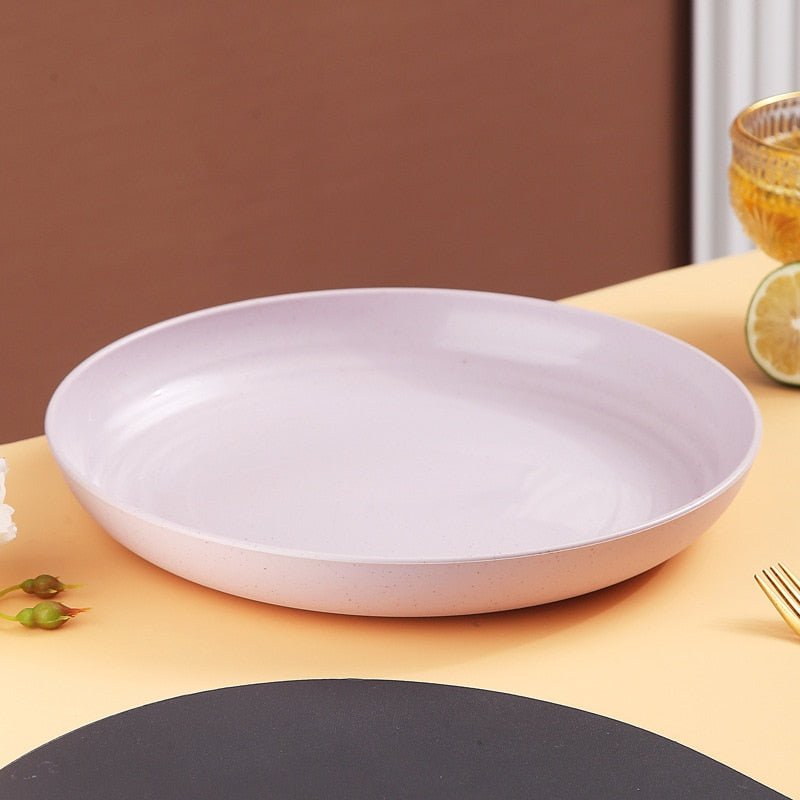 Inyahome Unbreakable Dinner Plates - Casatrail.com