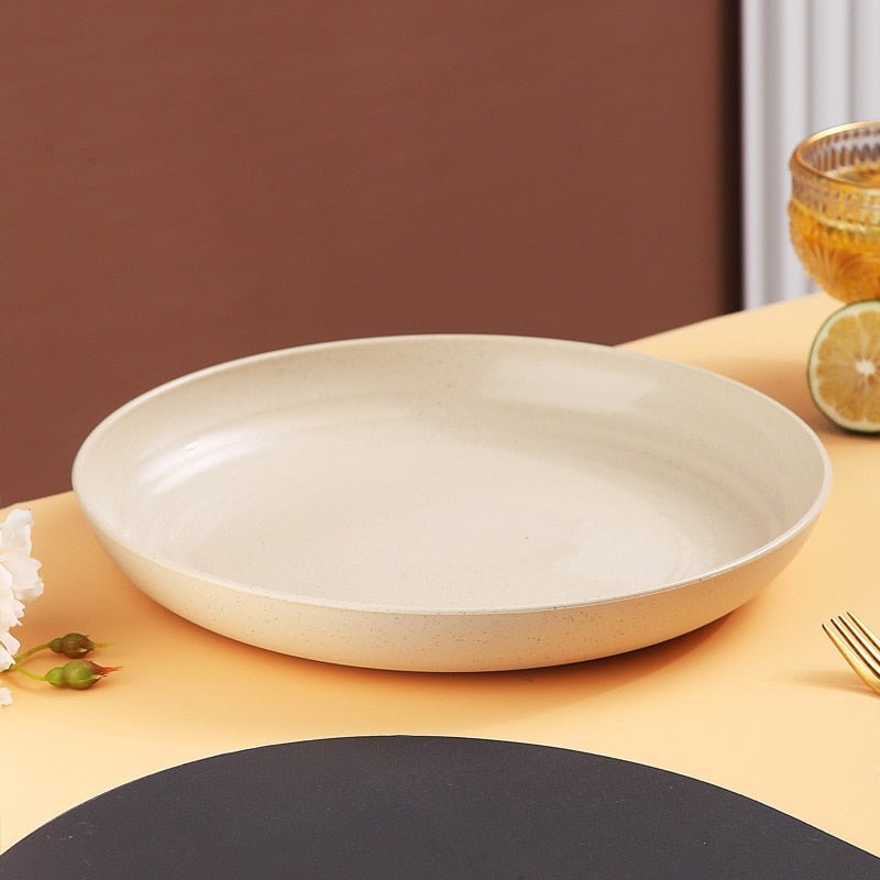 Inyahome Unbreakable Dinner Plates - Casatrail.com