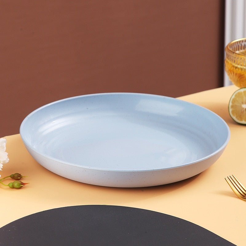 Inyahome Unbreakable Dinner Plates - Casatrail.com