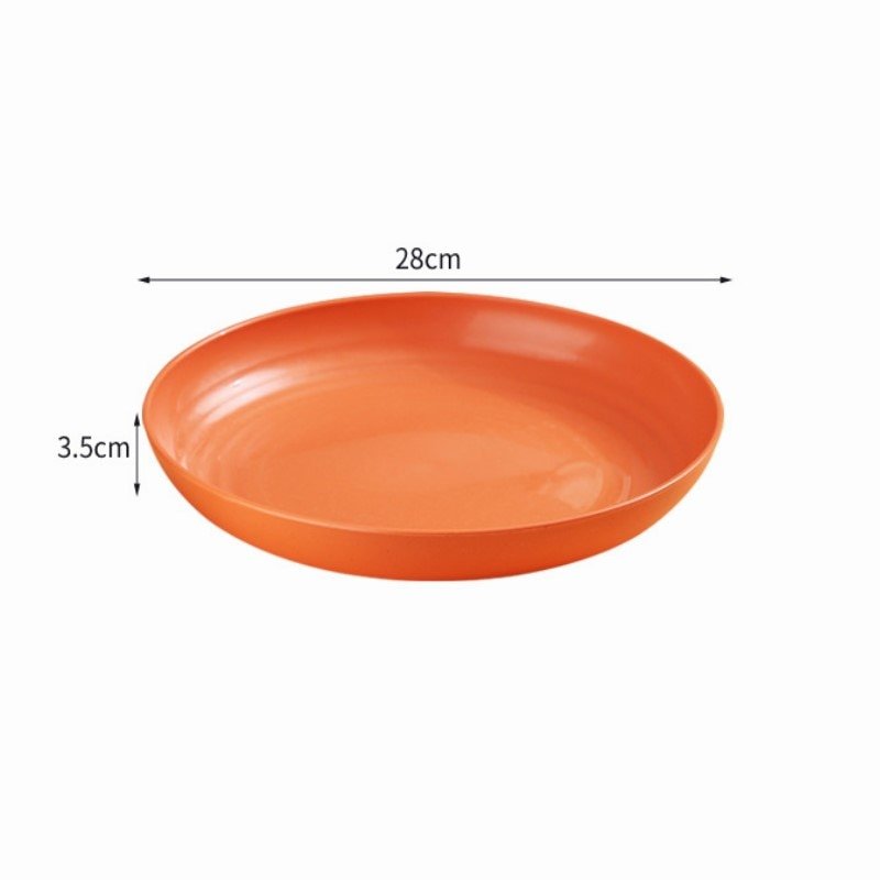 Inyahome Unbreakable Dinner Plates - Casatrail.com