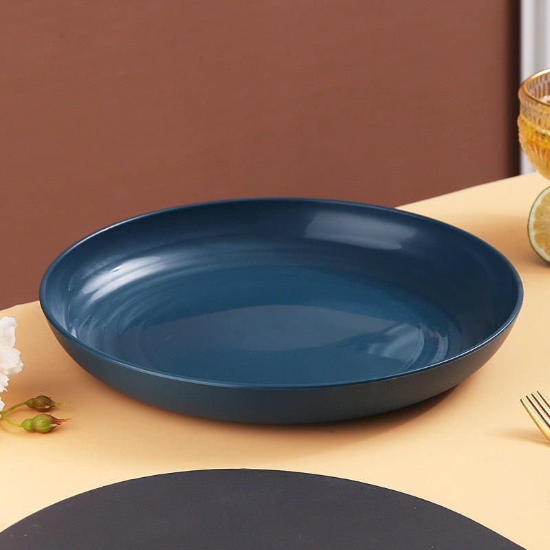 Inyahome Unbreakable Dinner Plates - Casatrail.com